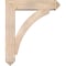 Ekena Millwork Thorton Arts and Crafts Smooth Bracket w/ Offset Brace, Douglas Fir, 7 1/2"W x 32"D x 38"H BKT0806X32X38THR03SDF - alternate 2